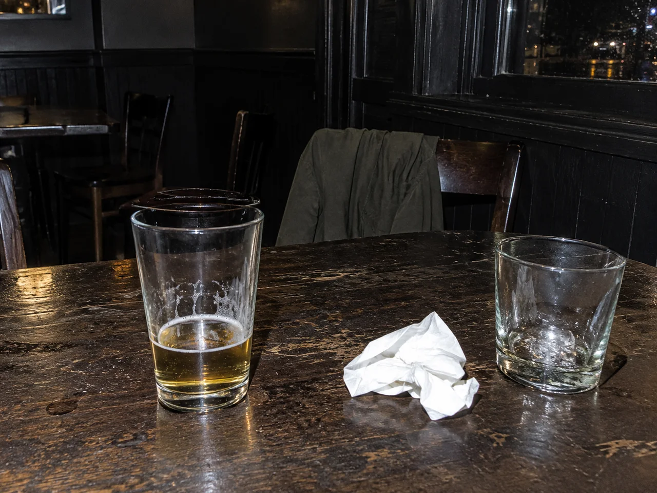 The table after the evening
