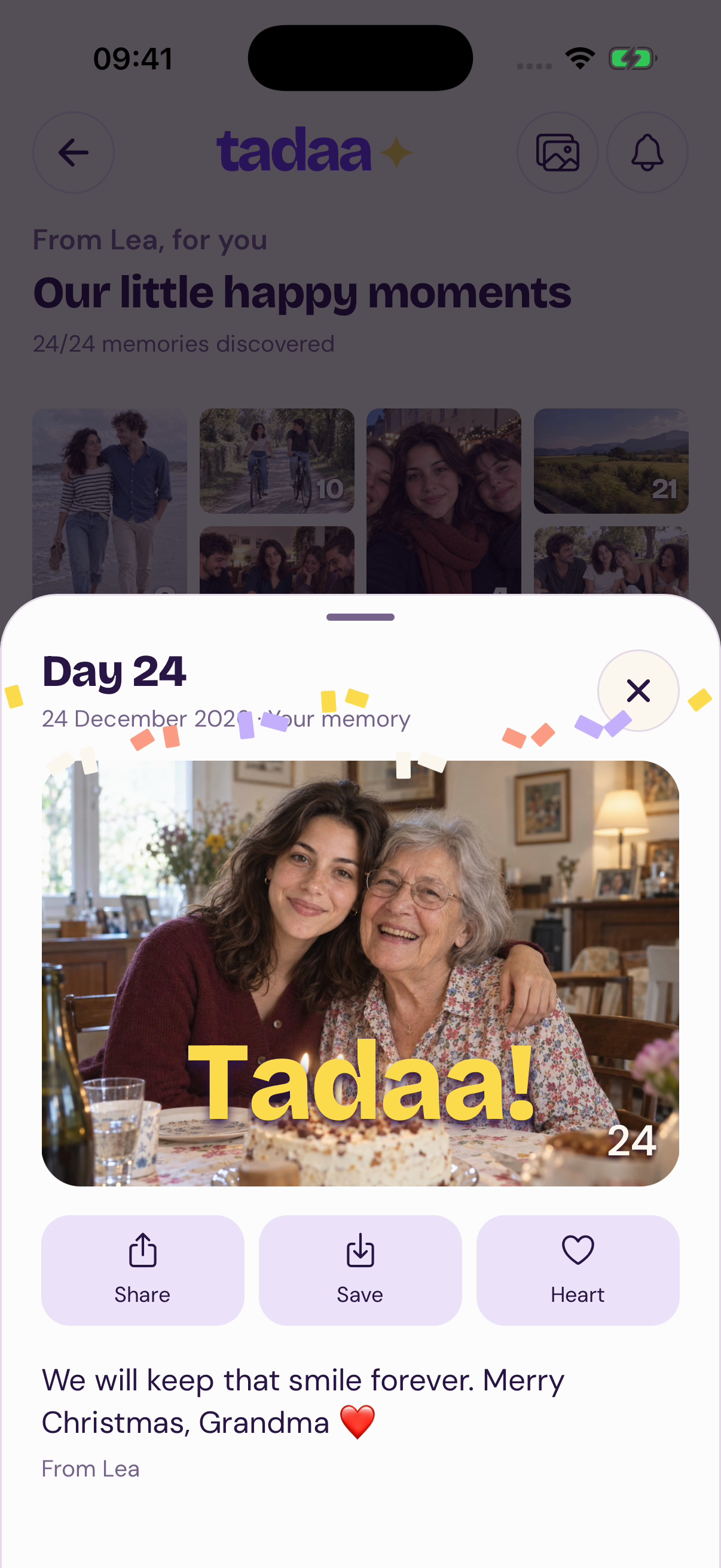 The day 24 surprise in TadaaGift